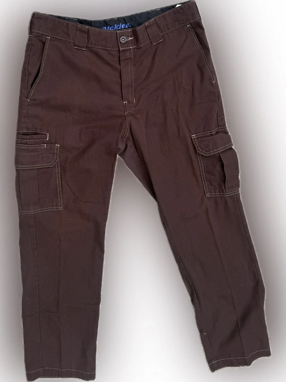 Dickies Men’s Dark Brown Cargo Work Pants